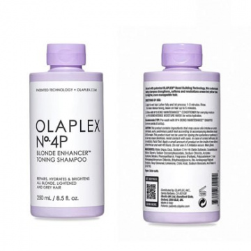 Olaplex No. 4P Blonde Enhancing Toning Shampoo, 8.5 Fl Oz